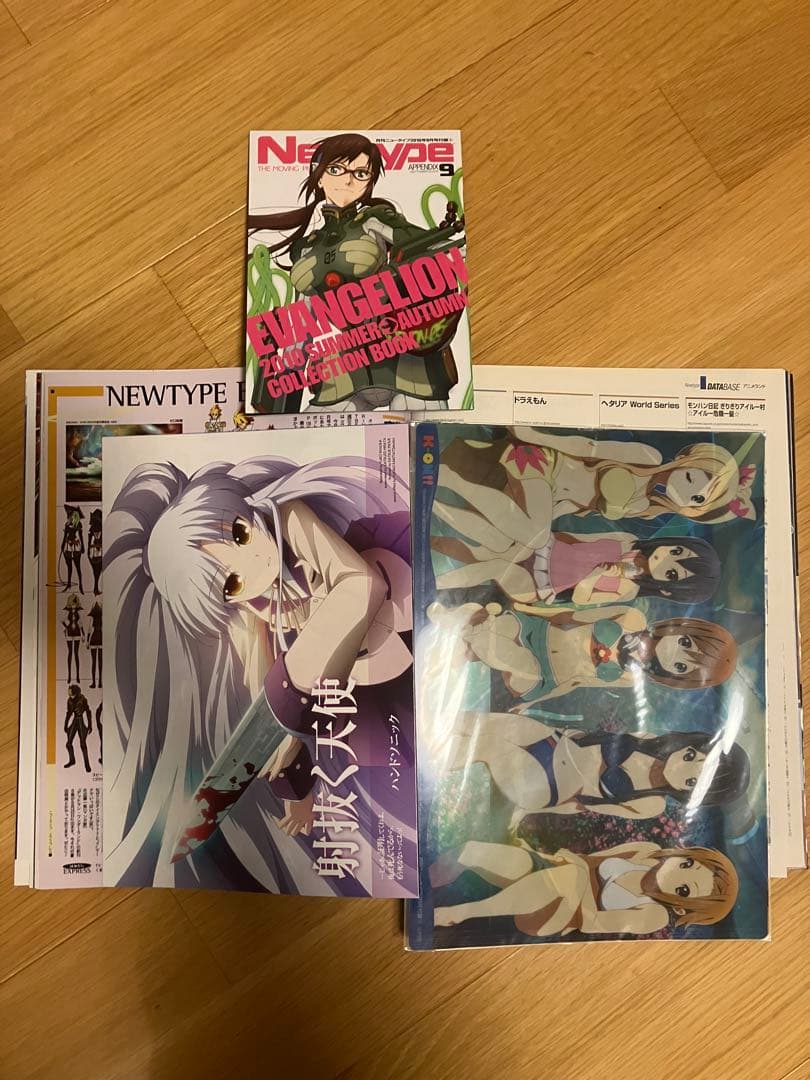 けいおん　メガミマガジン　アニメージュ　アニメディア　娘TYPE　Newtype