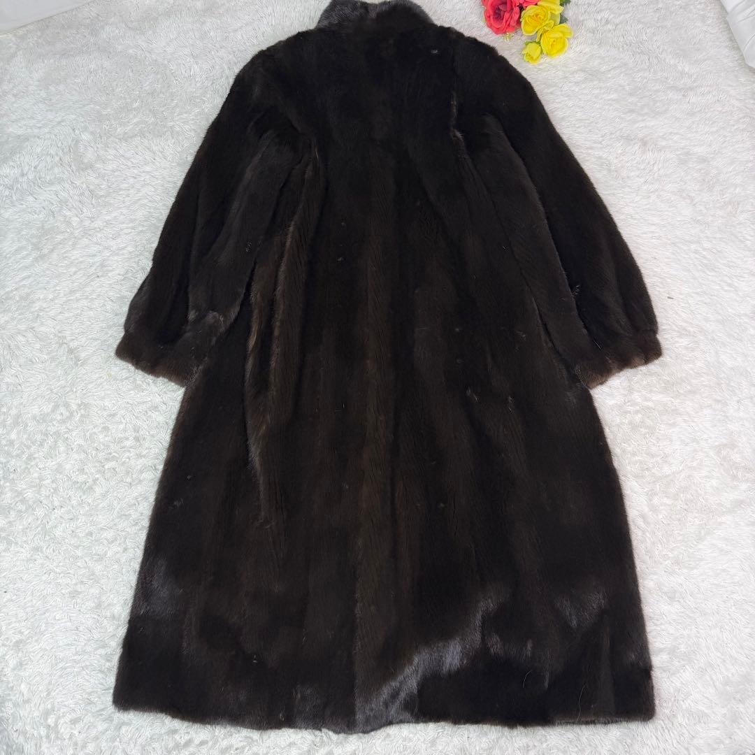 総丈123cm BLACKGLAMA ブラックグラマ 毛並み◎ 舐めし柔らか