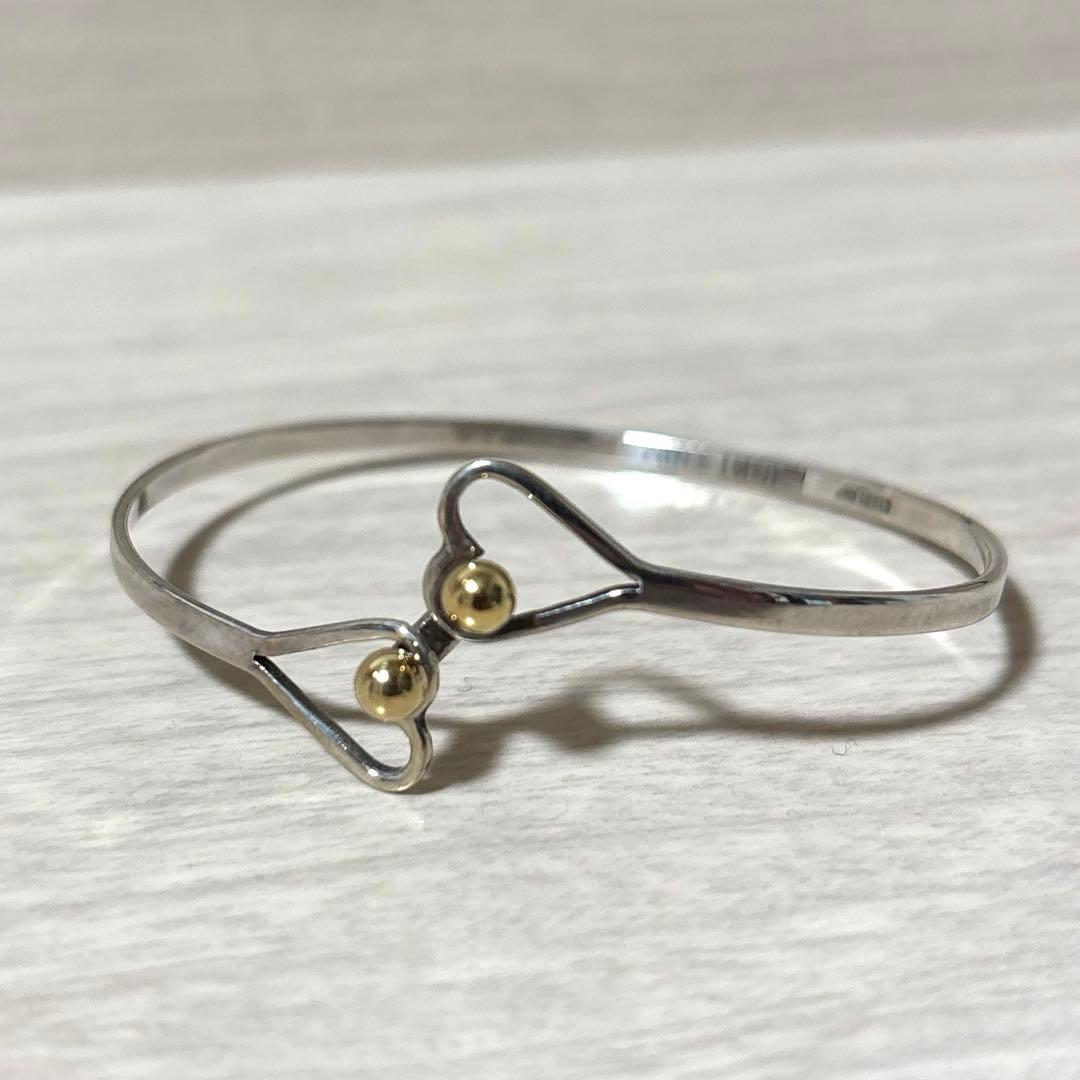 ティファニー バングル ハート フック 18K TIFFANY＆CO
