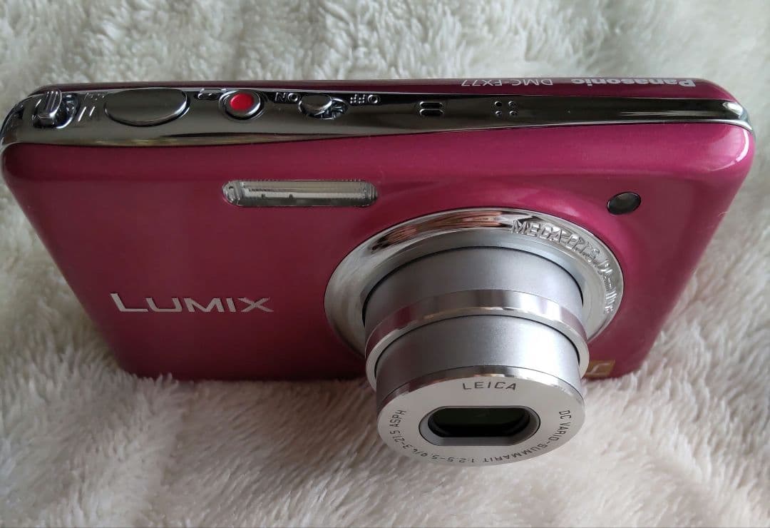 Panasonic LUMIX DMC-FX77 ピンク デジタルカメラ 箱付