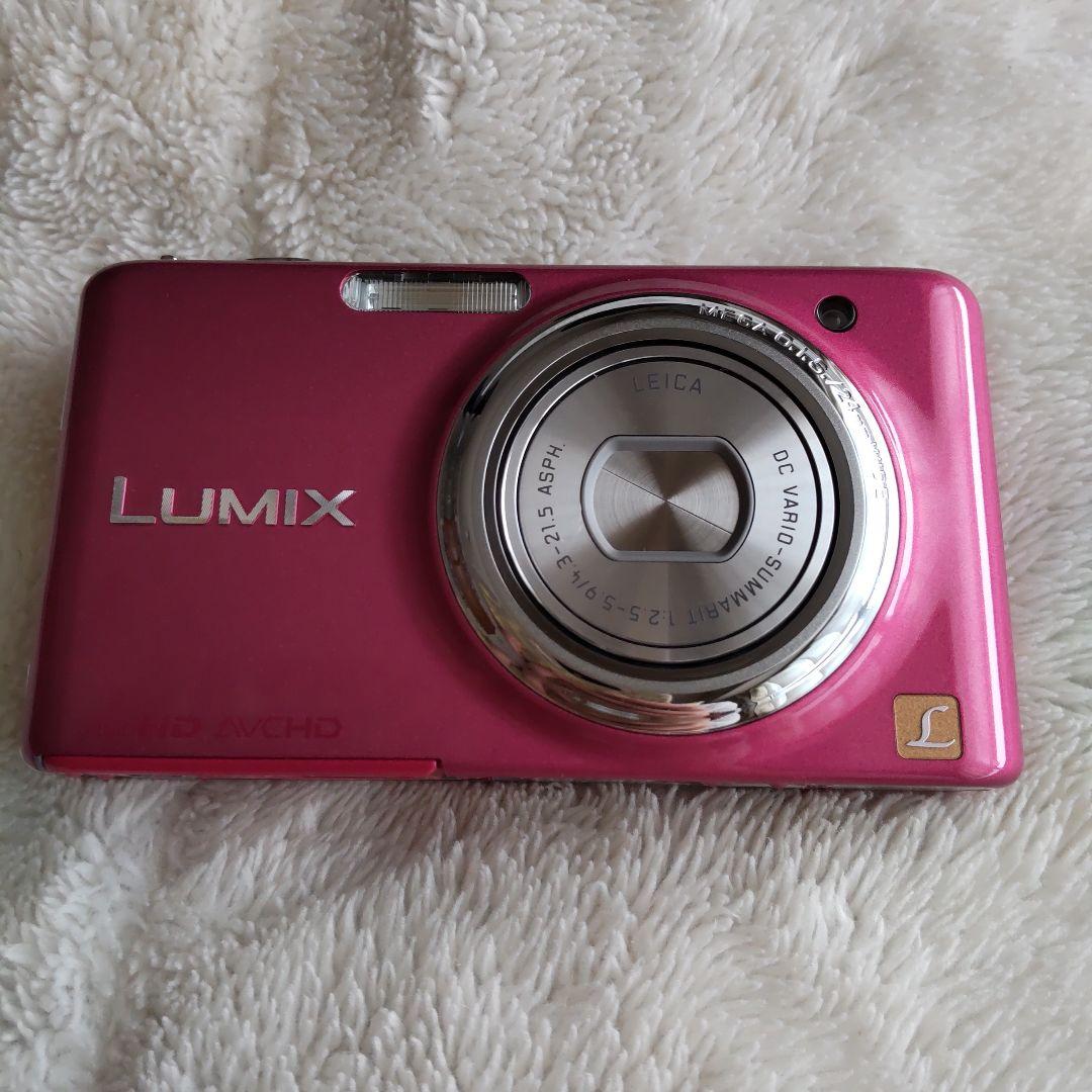 Panasonic LUMIX DMC-FX77 ピンク デジタルカメラ 箱付