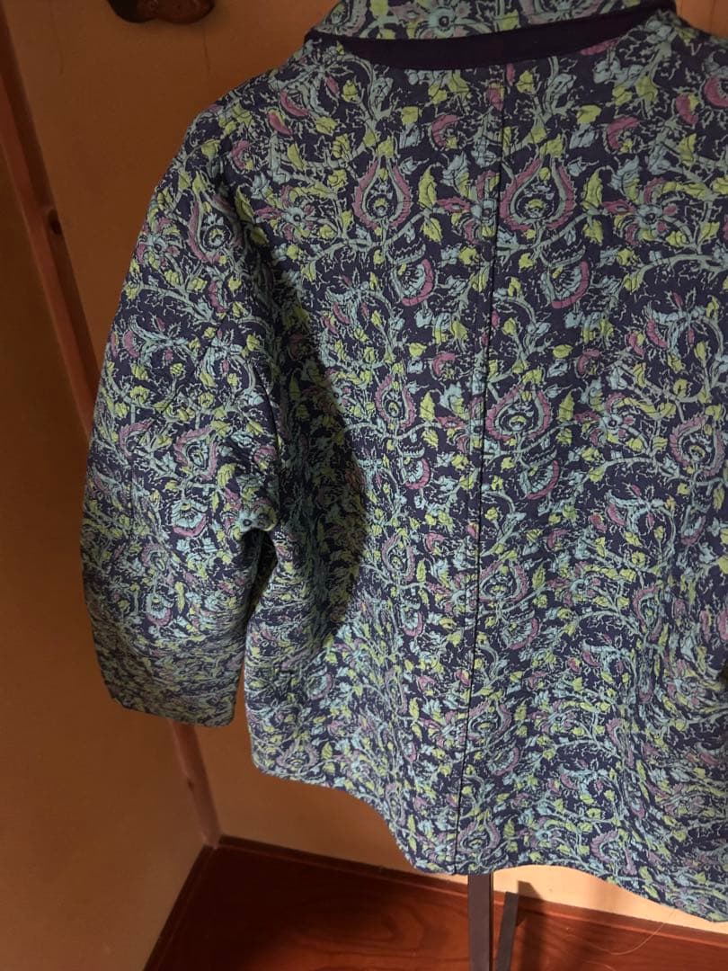 GAIJIN MADE 刺し子 チャイナジャケット カバーオール　インディゴ