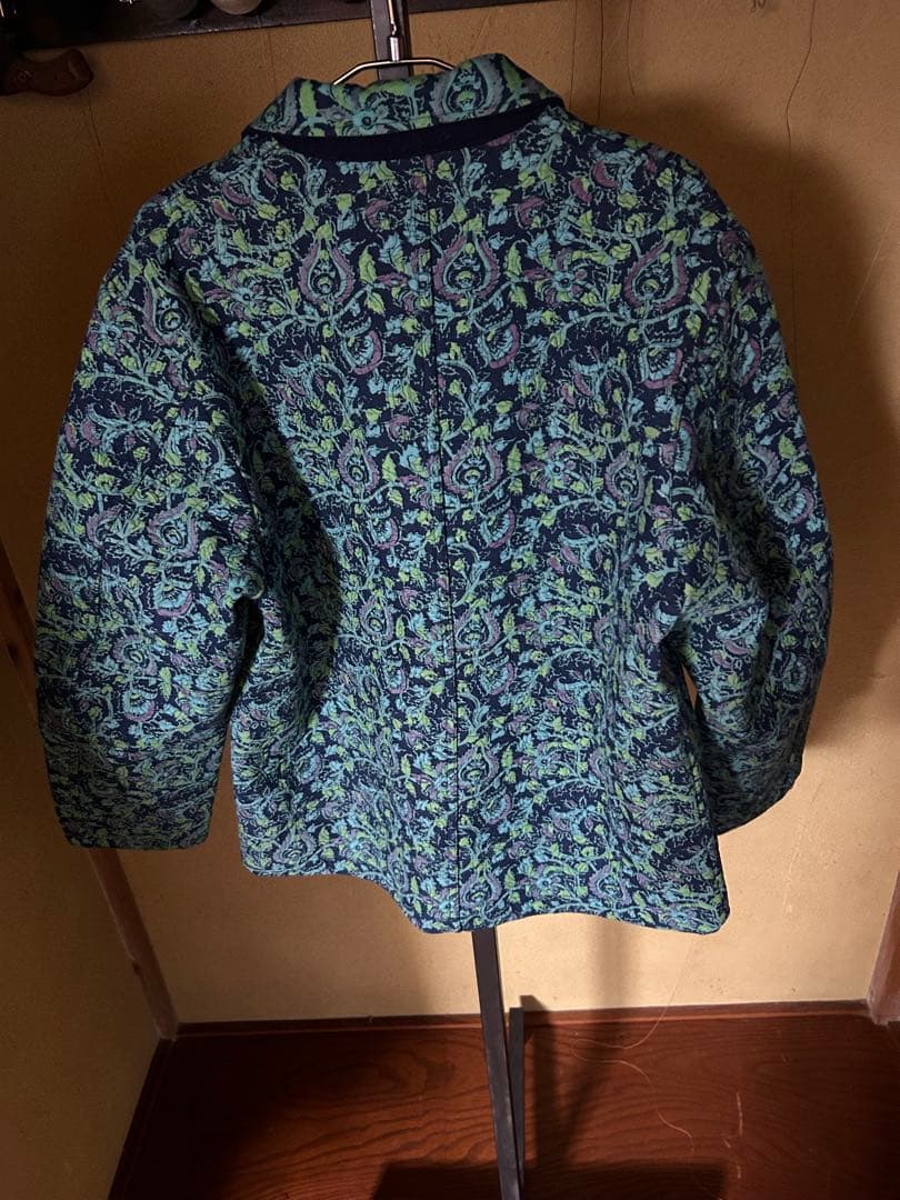 GAIJIN MADE 刺し子 チャイナジャケット カバーオール　インディゴ