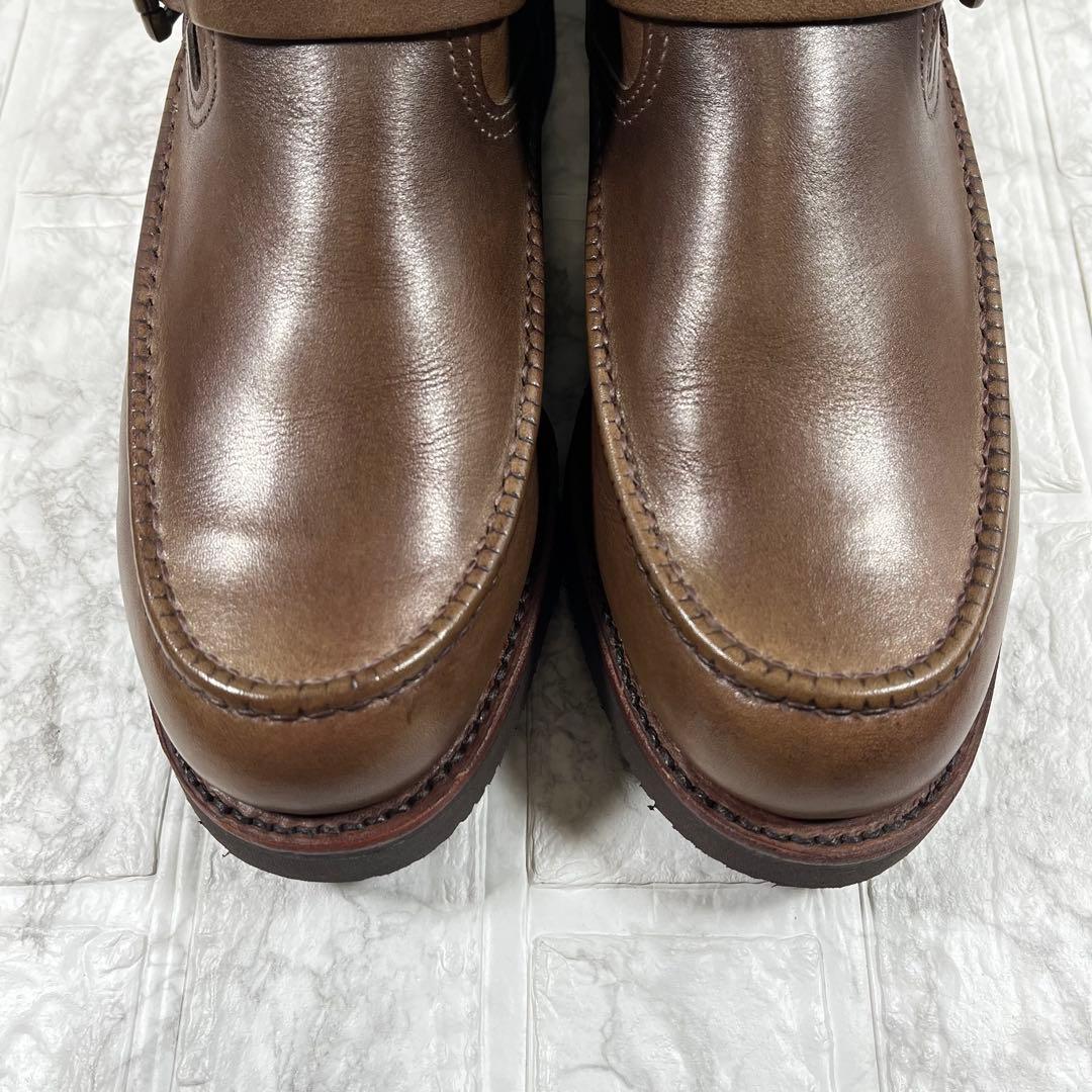 【極美品】CHIPPEWA USA製　モックトゥ　エンジニアブーツ　9D 27㎝