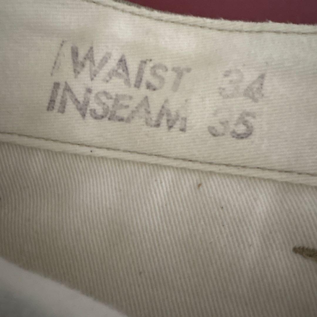 Buzz Rickson's ベージュ チノパン　ウエストポイント