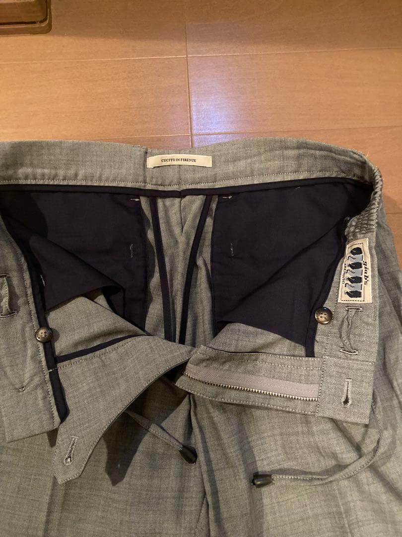 ジャブスアルキヴィオ “MASACCIO（マサッチョ）” ウールパンツ　46