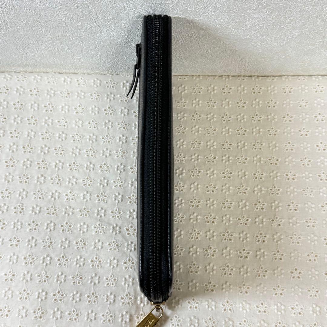 CHANEL シャネル ココマーク キャビアスキン 長財布 極美品8879209