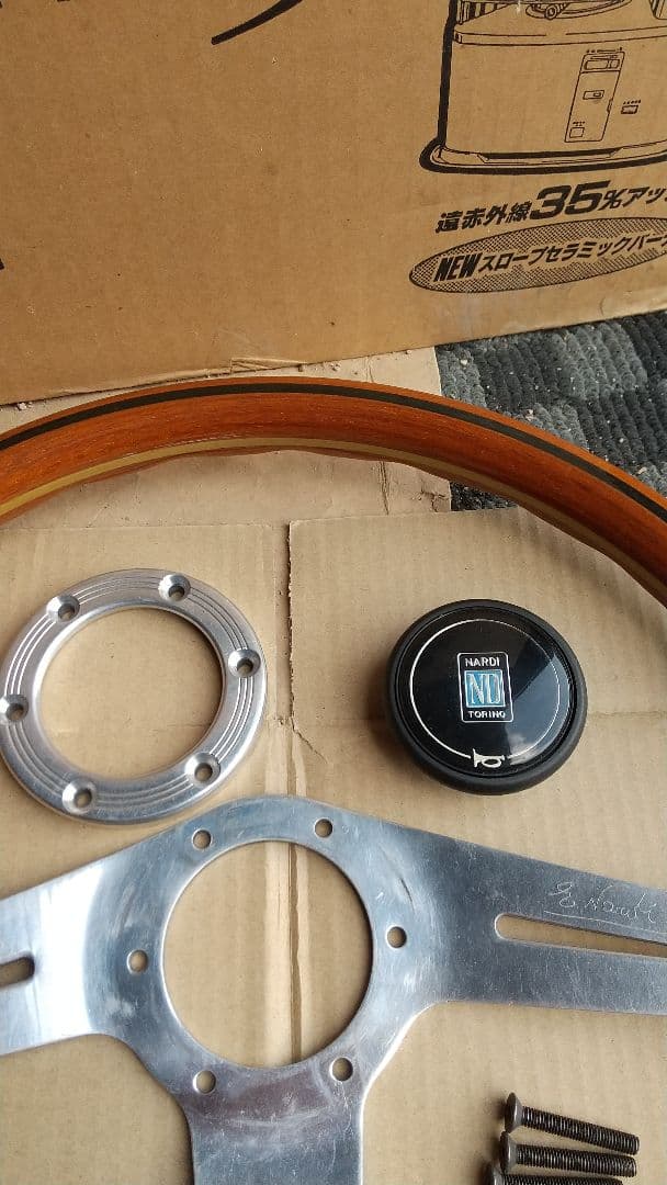 当時物 正規品 ナルディ サイドスポーク 美品