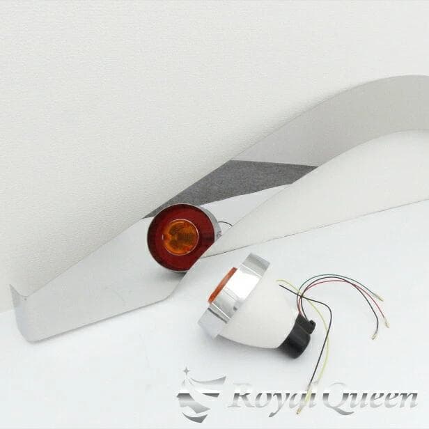 0658 日野 新型 17プロフィア ローキャブ専用 フェンダーパネル 鏡面