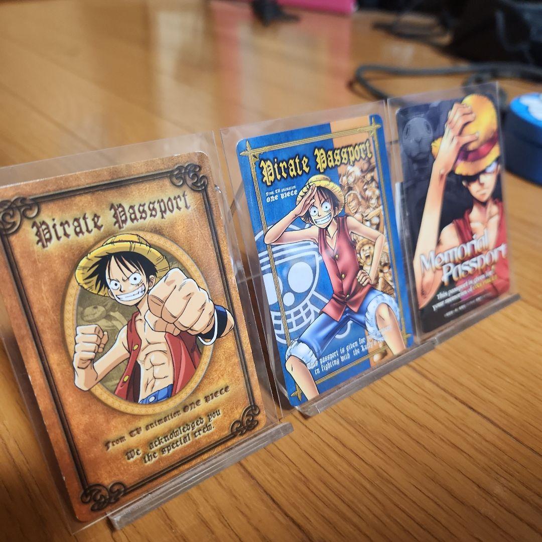 ワンピース お台場冒険王 2003 2004 2005 パスポート 3枚セット