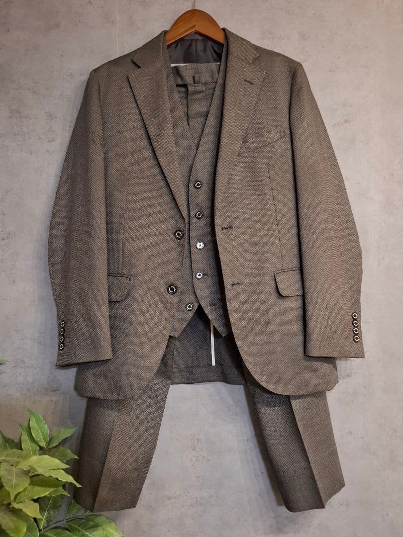 マッキントッシュフィロソフィ スリーピース　トロッター　グレー