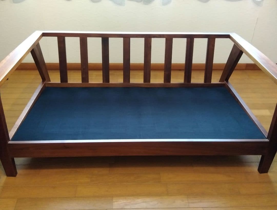 黒レザー2人掛けソファ本革本皮モダンアンティークカリモクアクタスインダストリアル