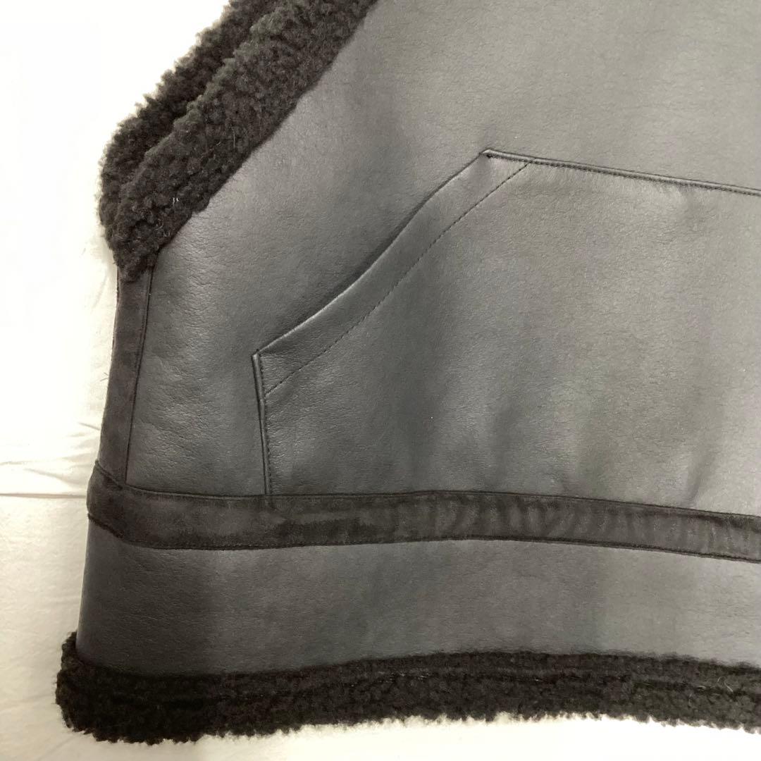 THE RERACS ブラック ハイネック ベスト