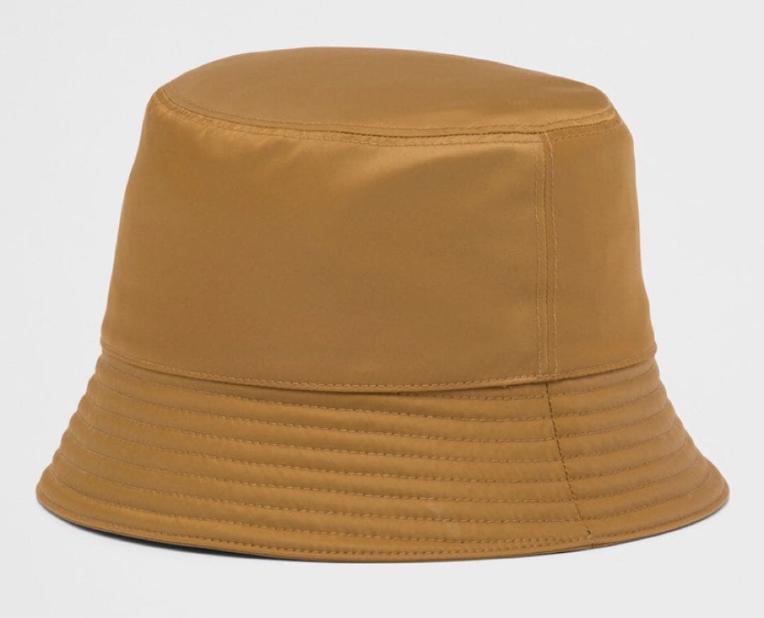 PRADA RE-NYLON BUCKET HAT BROWN “XLサイズ”