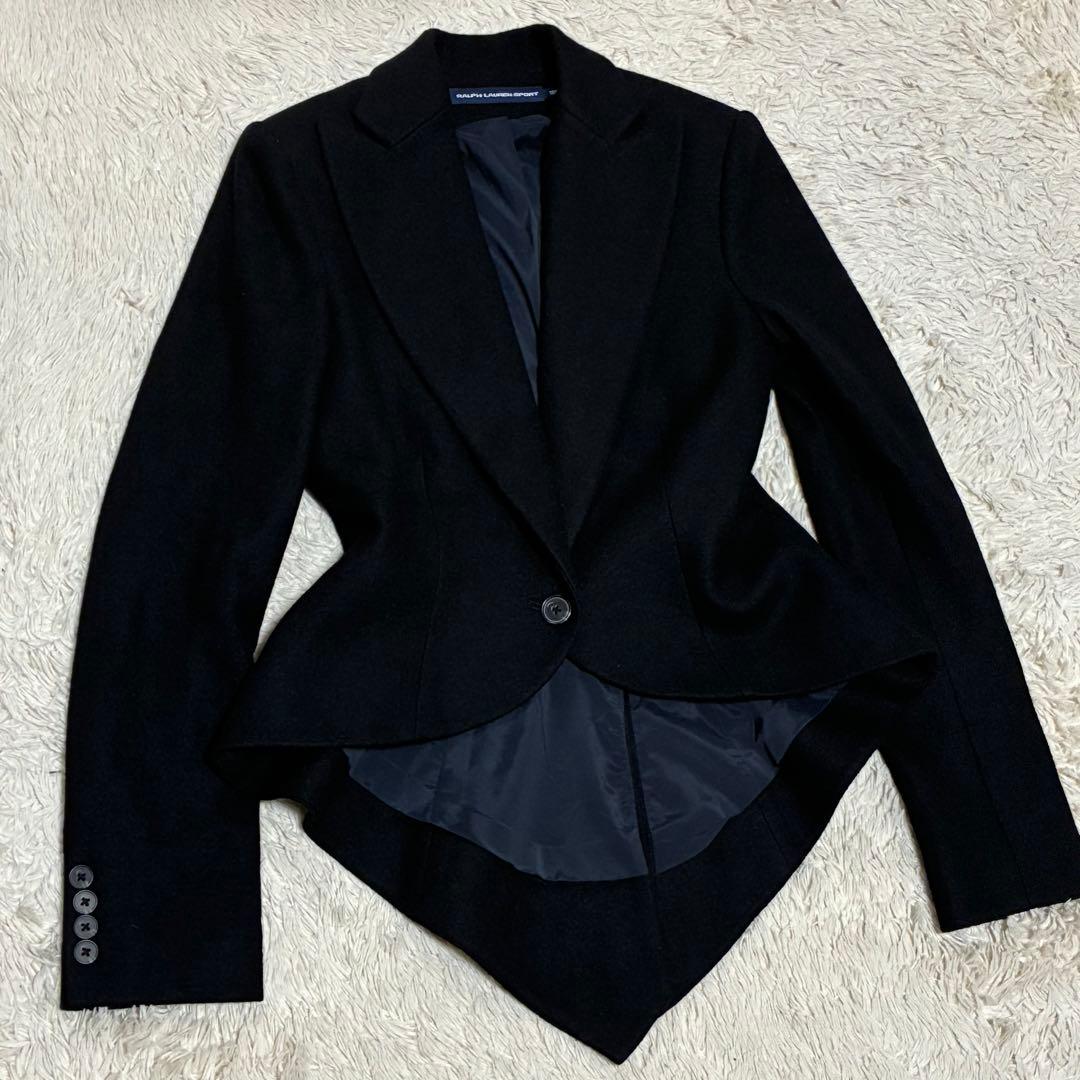 RALPH LAUREN 燕尾服 黒 ブラック テーラード ジャケット