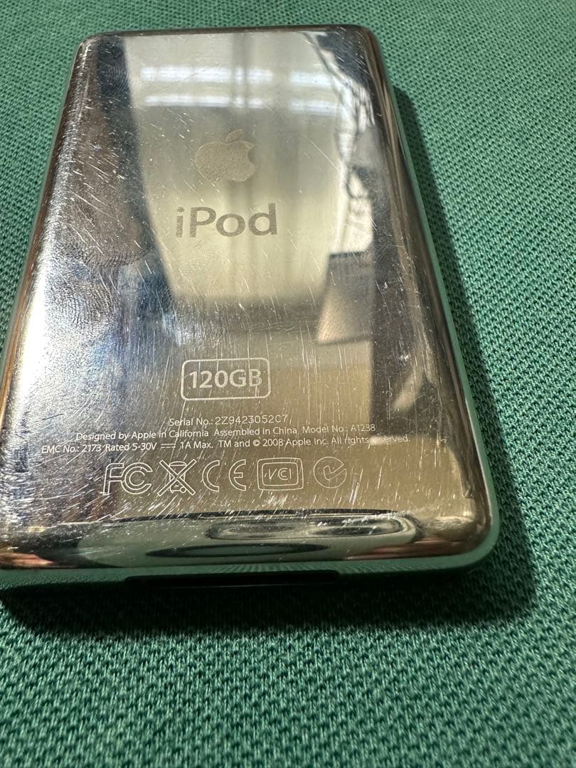 iPod 120GB ブラック　6世代