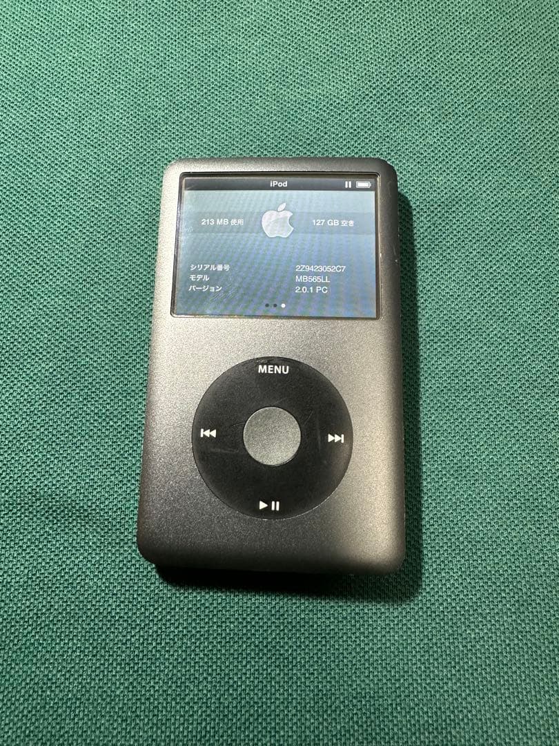 iPod 120GB ブラック　6世代