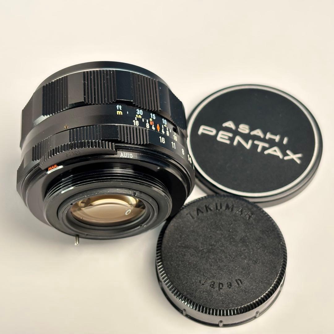 【希少・初期型7枚玉】Asahi Super-Takumar 55mm f1.8