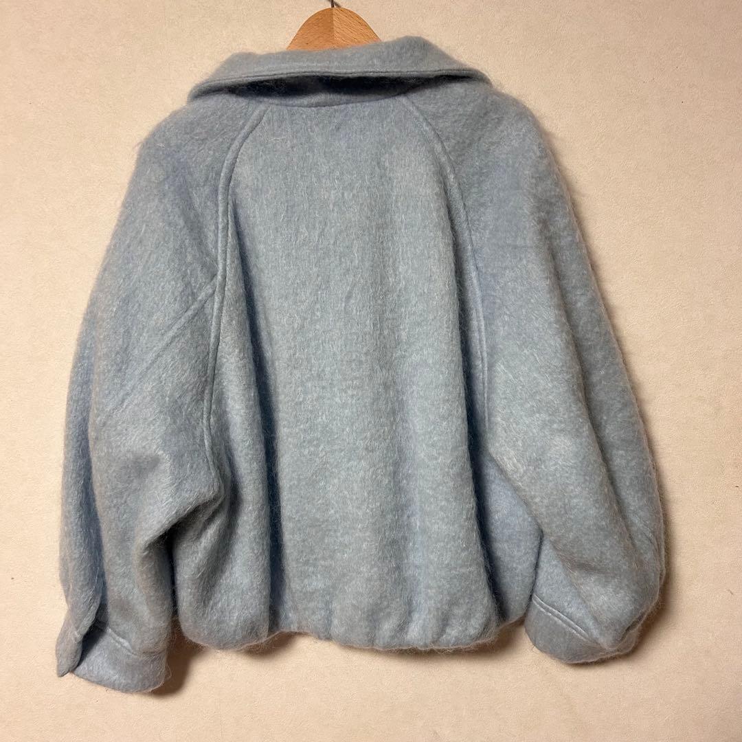 スナイデル　snidel レディース　2024 シャギーミドルブルゾンジャケット