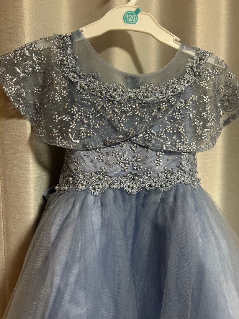 キッズ ドレス ブルー