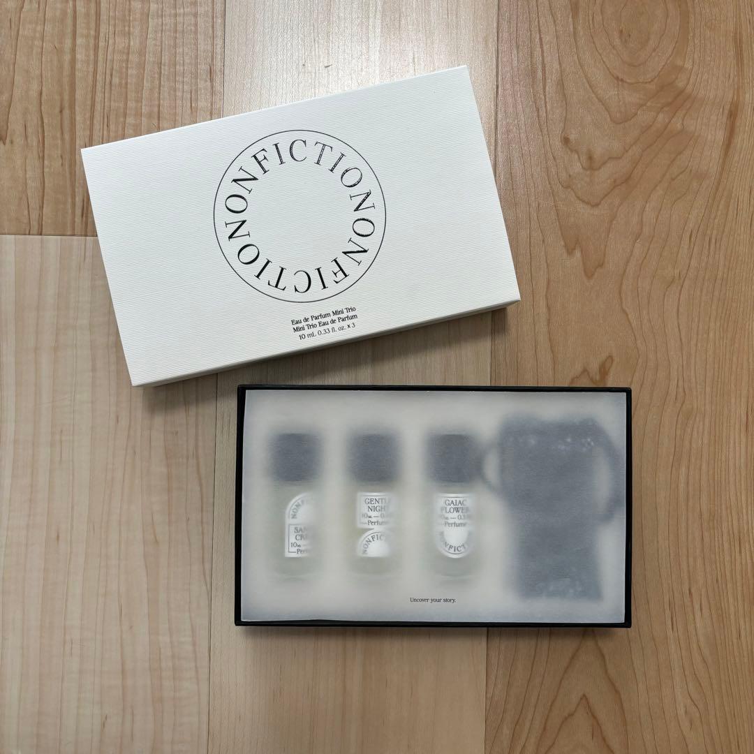 【新品未使用】NON FICTION 香水 3本セット 10ml