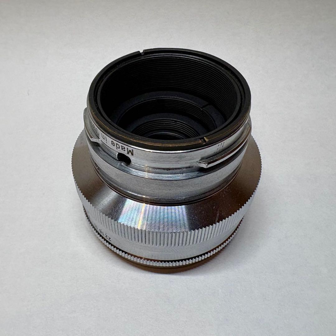 美品 Carl Zeiss Tessar 50mm F3.5 contax RF