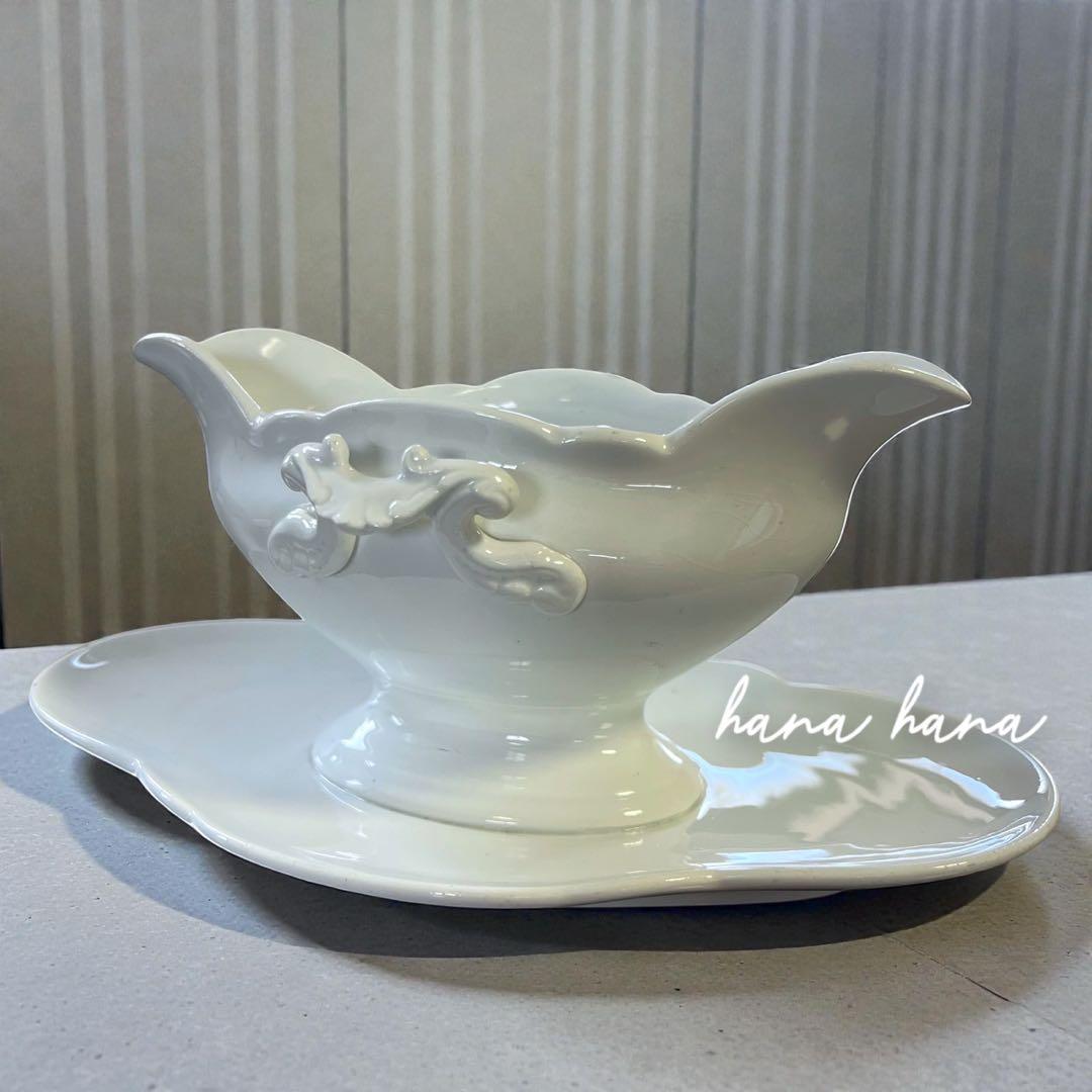 アンティーク ソーシエール DIGOIN& SARREGUEMINES フランス