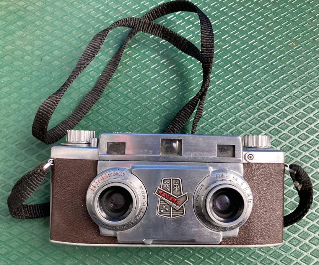 【ジャンク品】REVERE STEREO（リベレステレオ）33 フィルムカメラ