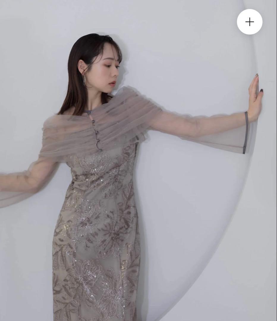 Leja ドレス　グレー　結婚式