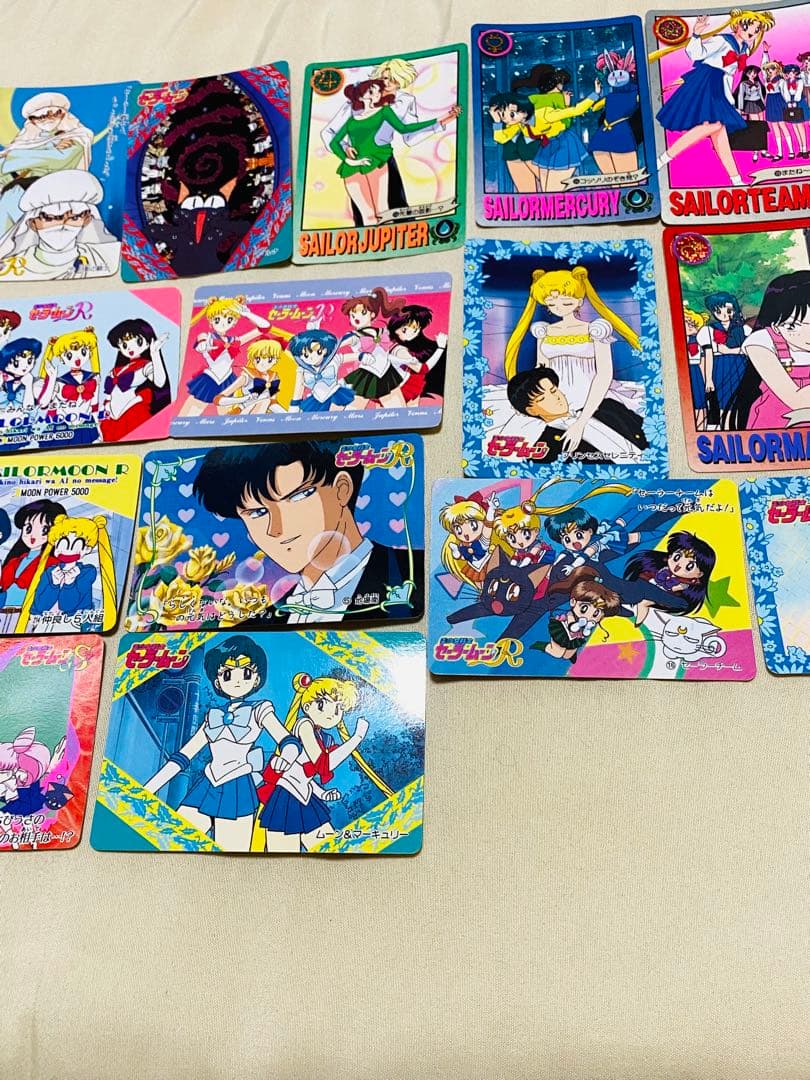 セーラームーン トレーディングカード セット　当時物レトロ　レア