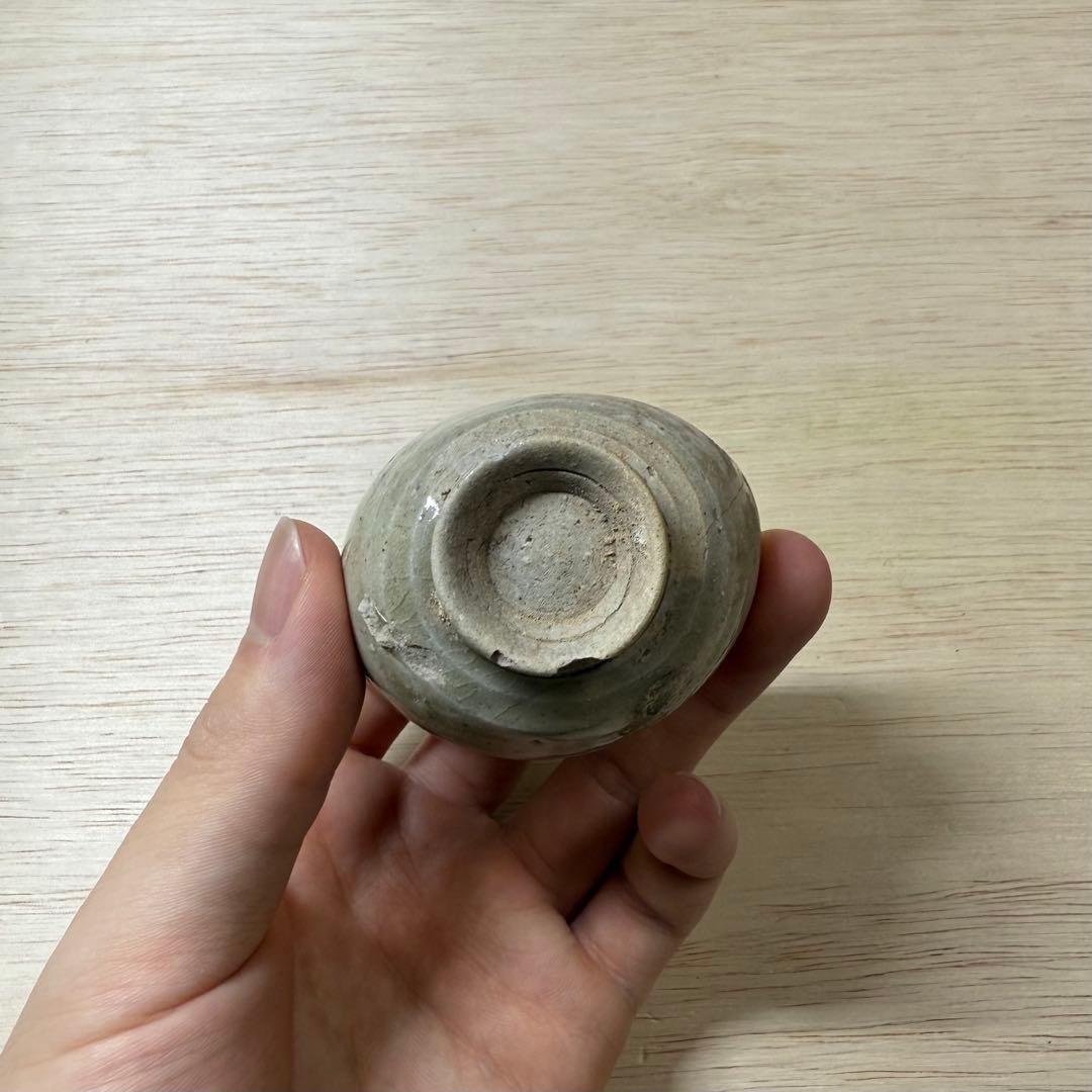 古美濃 古瀬戸 盃 小徳利 涙壺 灰釉 江戸時代 御深井 太白 古常滑 古美術