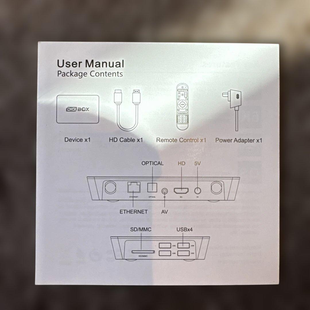 DIGIBOX D3plus 4GB 64GB ストリーミングデバイス