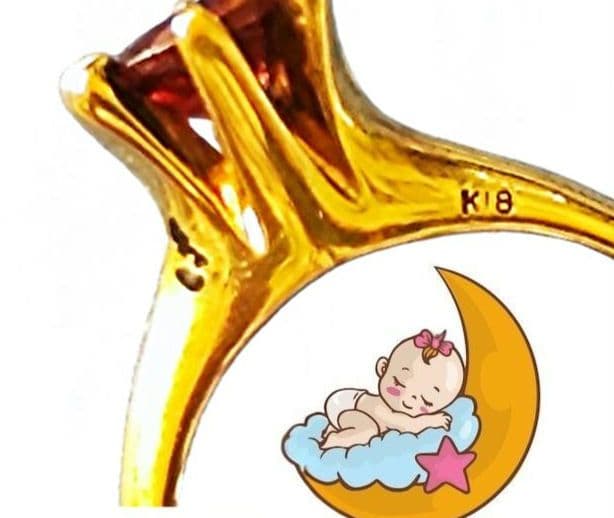 K18ベビーリング