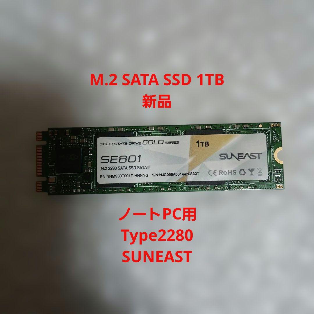 M.2 SATA SSD 1TB SEB01 新品 ノートPC用
