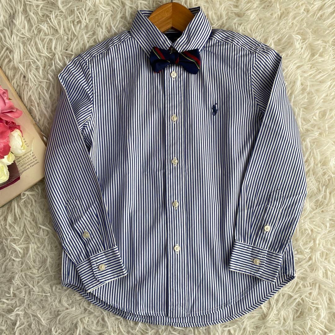 ラルフローレン　4点セット　フォーマル　115 スーツ　紺ブレ　蝶ネクタイ