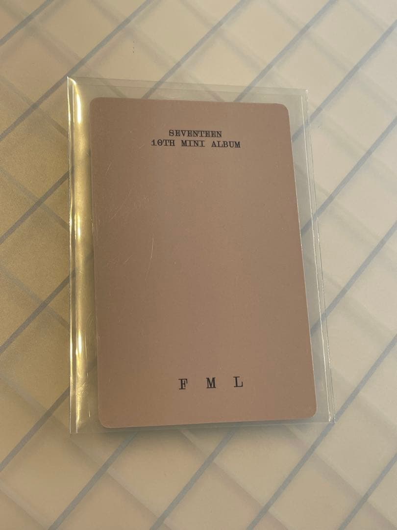 ジョシュア　seventeen FML サイン会　トレカ