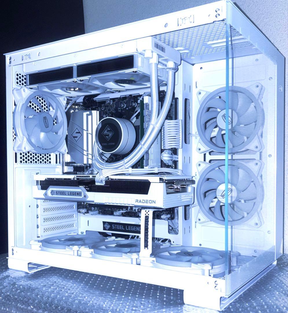 【特価】ゲーミングPC新品RYZEN7 5700x RX9060xtSSD1td