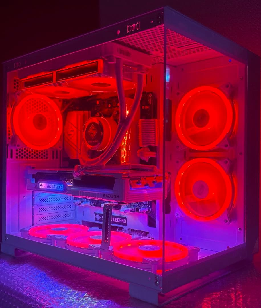 【特価】ゲーミングPC新品RYZEN7 5700x RX9060xtSSD1td