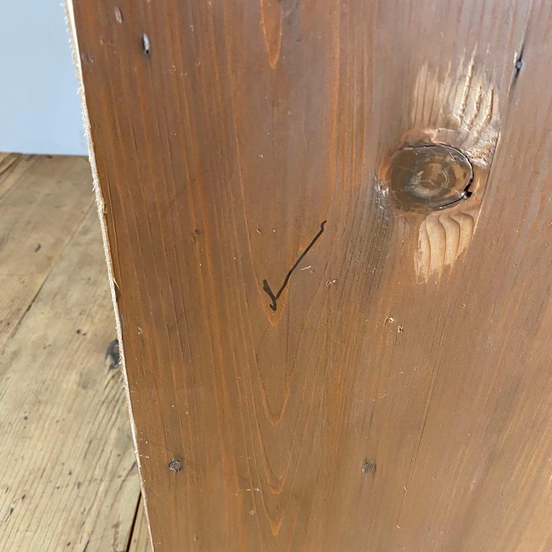 アンティーク オープンラック 木製棚 チェスト 食器棚 本棚 z895