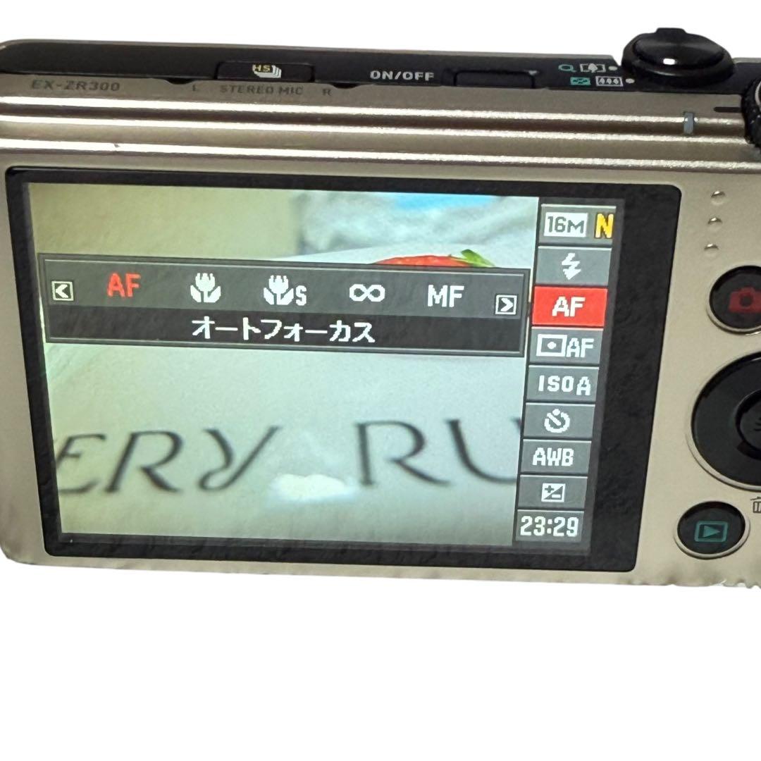 CASIO EXILIM EX-ZR300 コンデジ 12.5倍ズーム 動作品