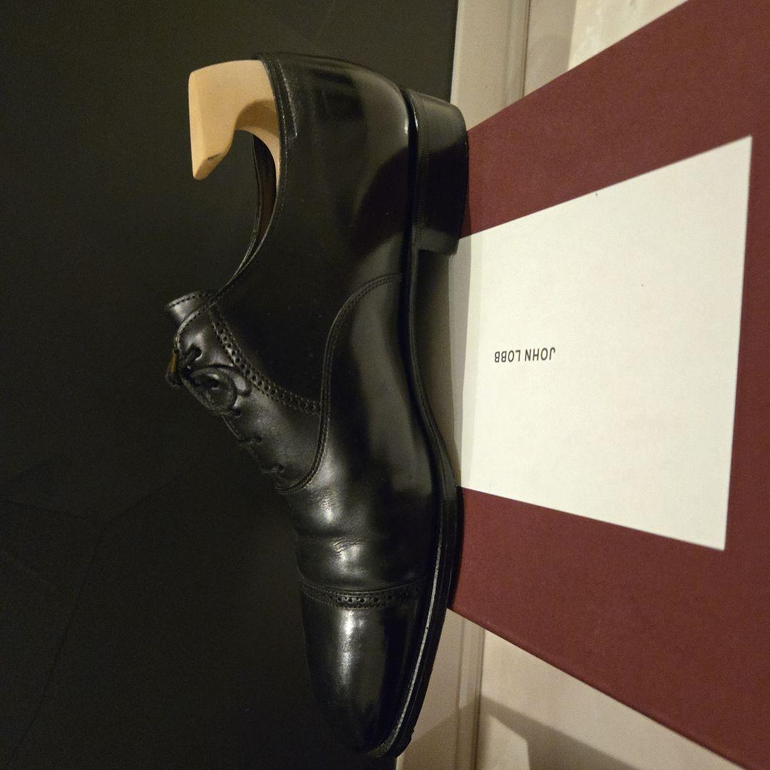 ジョンロブ フィリップ2 UK9 ブラック JOHN LOBB