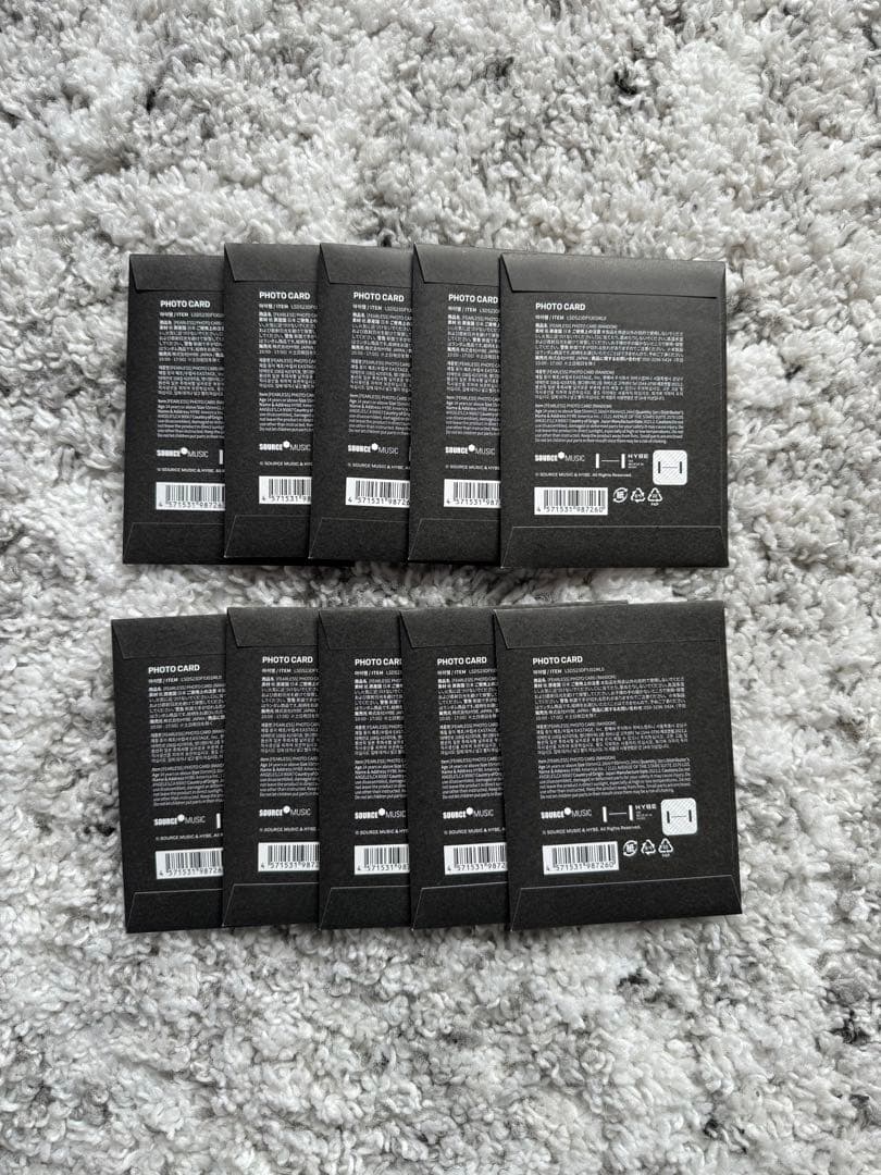 Le Sserafim フォトカードセット　新品未開封