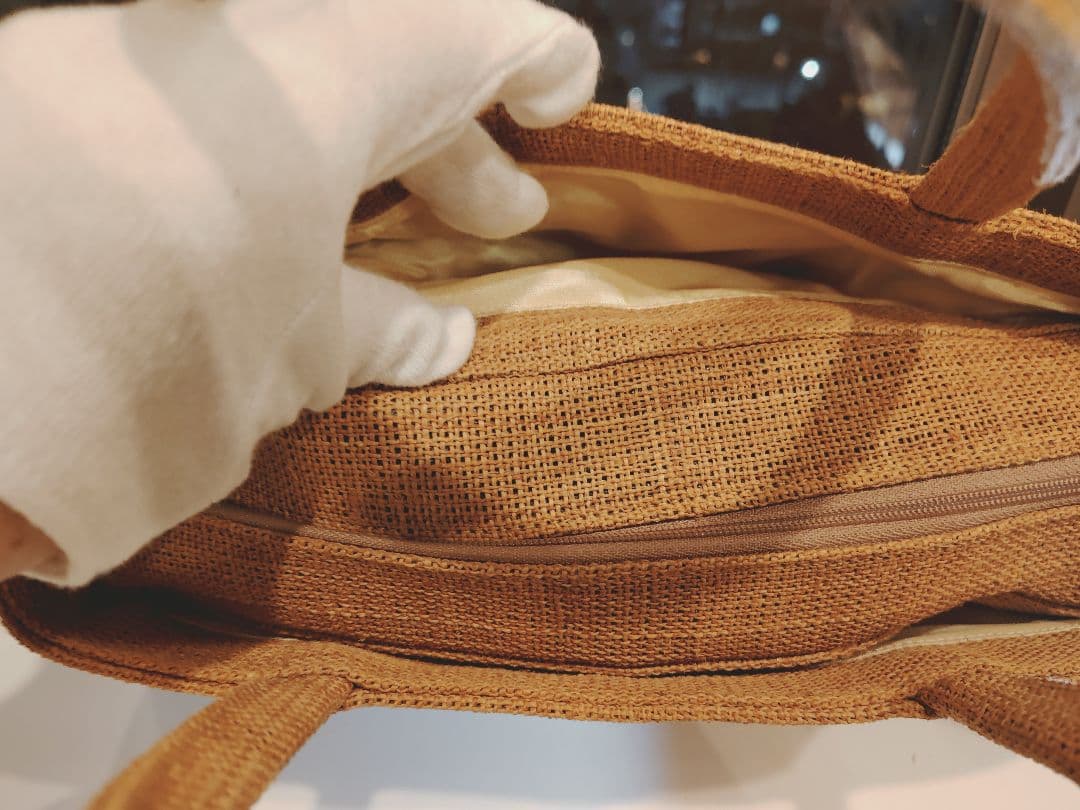 ベージュ ハンドバッグ 和装用バッグ