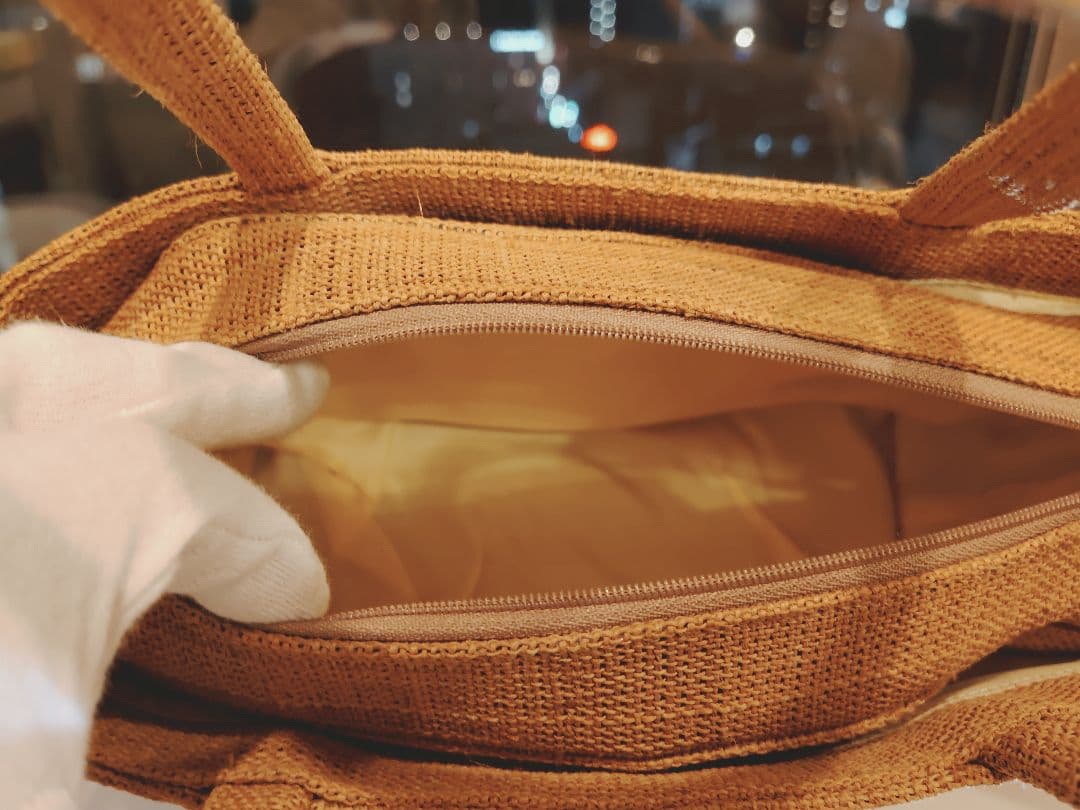 ベージュ ハンドバッグ 和装用バッグ