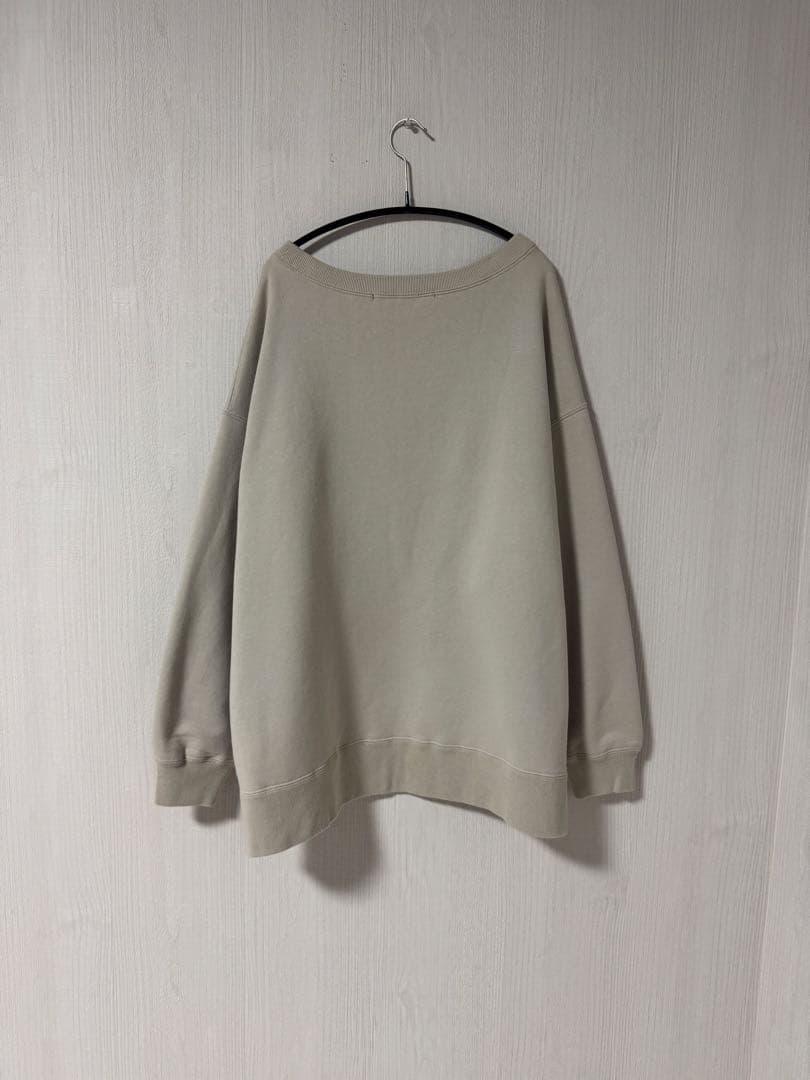 新品 FRAMeWORK ボートネックワイドスウェット