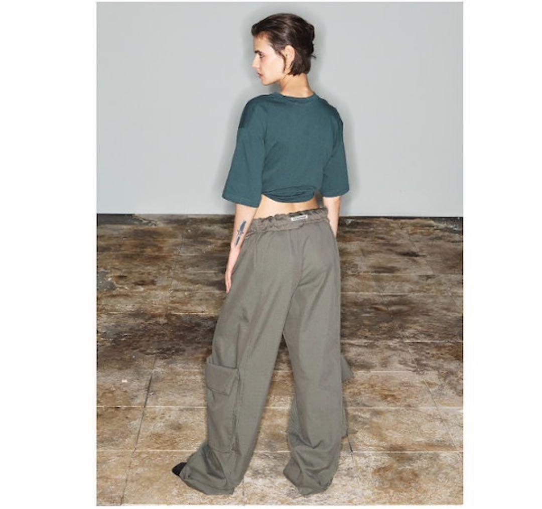 〚OPENYY〛ロールウエストカーゴパンツ サイズ1