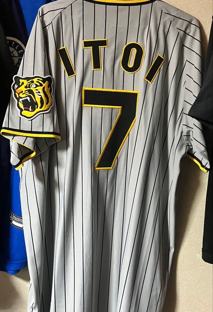 阪神タイガース 旧ビジターレプリカユニフォームXO 糸井7