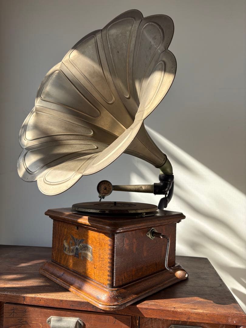 NIPPONOPHONE ニッポノフォン　蓄音機