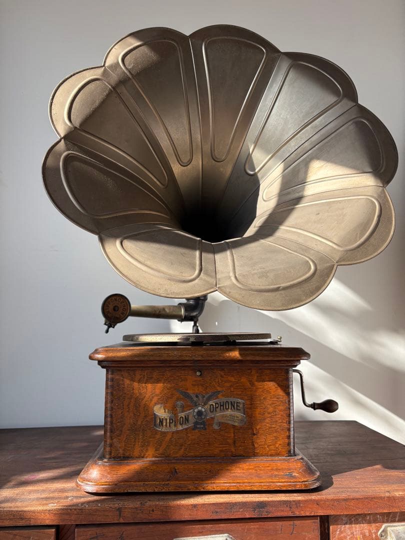 NIPPONOPHONE ニッポノフォン　蓄音機