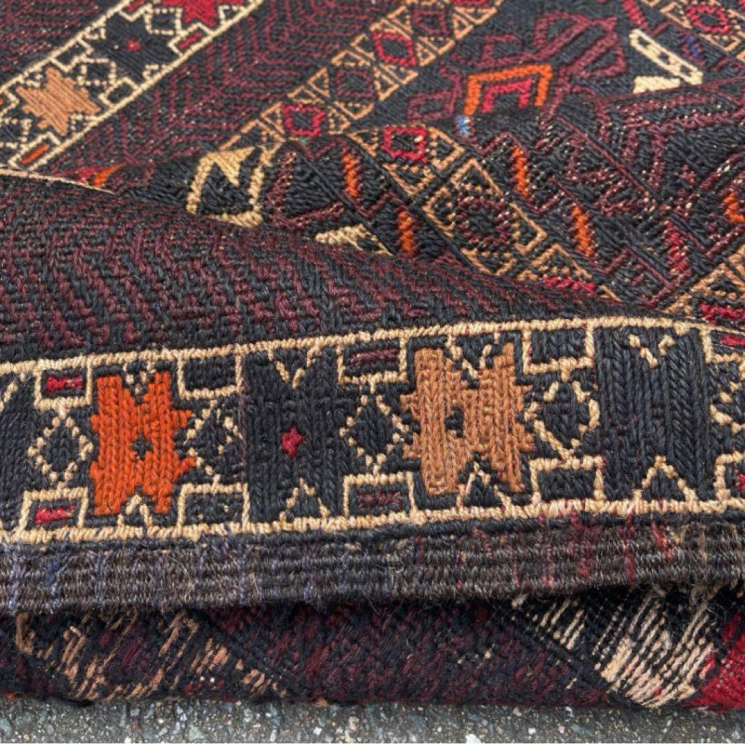 キリム 手織りスザニ スーパー ヴィンテージ 118cmx190cm ラグ